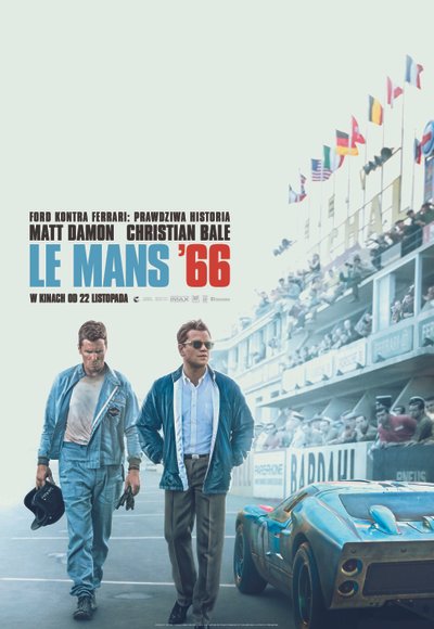 plakat filmu Le Mans ’66 2019